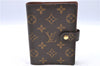 Authentic LOUIS VUITTON Monogram Agenda PM Day Planner Cover R20005 LV H8031