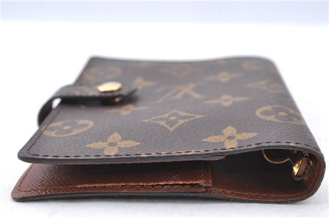 Authentic LOUIS VUITTON Monogram Agenda PM Day Planner Cover R20005 LV H8031