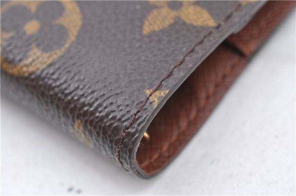 Authentic LOUIS VUITTON Monogram Agenda PM Day Planner Cover R20005 LV H8031