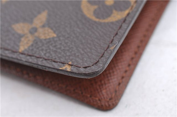 Authentic LOUIS VUITTON Monogram Agenda PM Day Planner Cover R20005 LV H8031