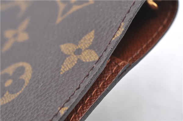 Authentic LOUIS VUITTON Monogram Agenda PM Day Planner Cover R20005 LV H8031