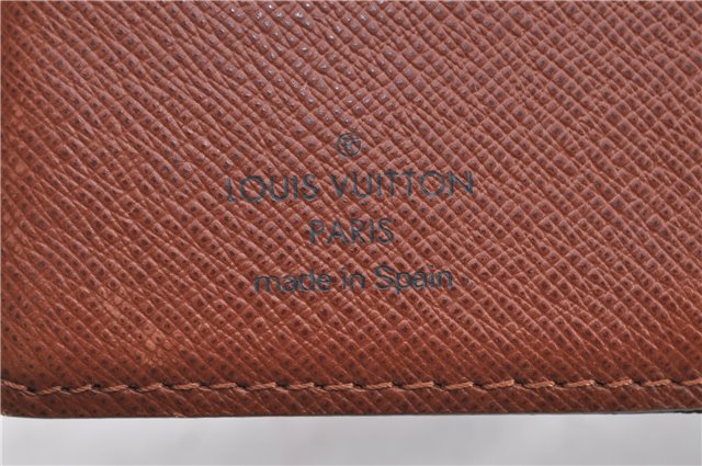 Authentic LOUIS VUITTON Monogram Agenda PM Day Planner Cover R20005 LV H8031