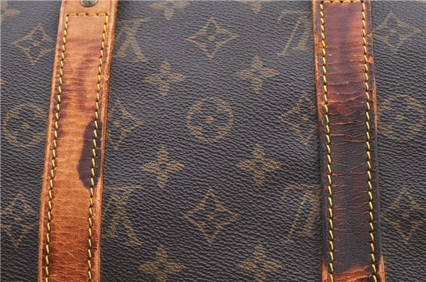 Authentic LOUIS VUITTON Monogram Keepall 45 Boston Bag M41428 LV Junk H8035