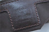 Auth FENDI Zucca Mamma Baguette Shoulder Hand Bag Canvas Leather Brown H8036