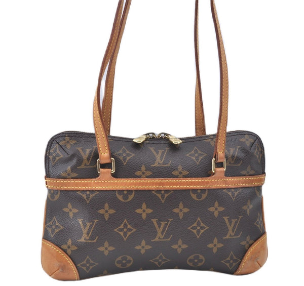 Authentic Louis Vuitton Monogram Mini Coussin Shoulder Bag M51143 LV H8040