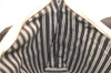 Authentic LOUIS VUITTON Antigua Cabas MM Tote Bag White Brown M40036 LV H8041