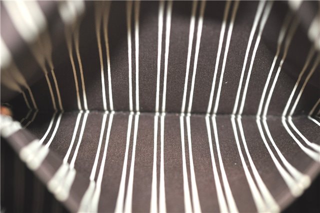 Authentic LOUIS VUITTON Antigua Cabas MM Tote Bag White Brown M40036 LV H8041