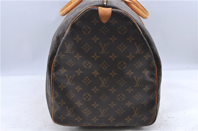 Authentic LOUIS VUITTON Monogram Keepall 55 Boston Bag M41424 LV H8042