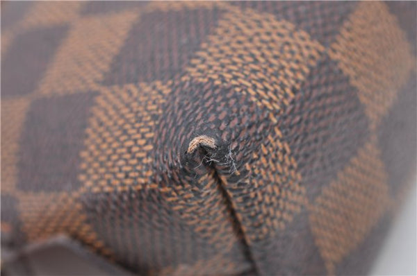 Authentic LOUIS VUITTON Damier Pochette Cosmetic Pouch N47516 LV H8043