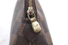 Authentic LOUIS VUITTON Damier Pochette Cosmetic Pouch N47516 LV H8043