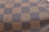 Authentic LOUIS VUITTON Damier Pochette Cosmetic Pouch N47516 LV H8043