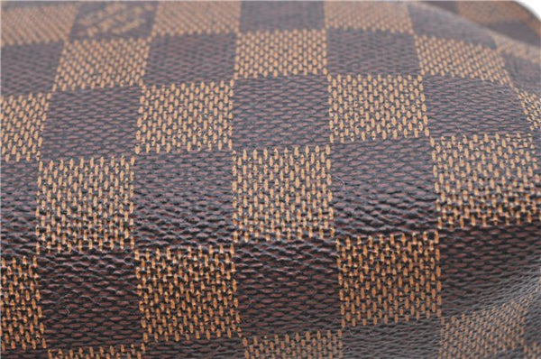 Authentic LOUIS VUITTON Damier Pochette Cosmetic Pouch N47516 LV H8043