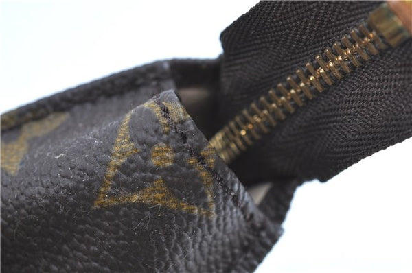 Auth LOUIS VUITTON Monogram Poche Toilette 15 Cosmetics Pouch M47546 LV H8045