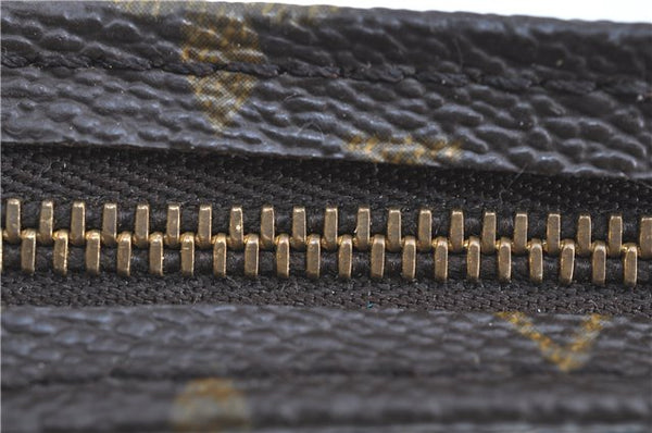 Auth LOUIS VUITTON Monogram Poche Toilette 15 Cosmetics Pouch M47546 LV H8045