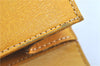 Authentic Burberrys Vintage Leather Hand Bag Yellow H8056