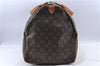 Authentic LOUIS VUITTON Monogram Keepall 55 Boston Bag M41424 LV H8069