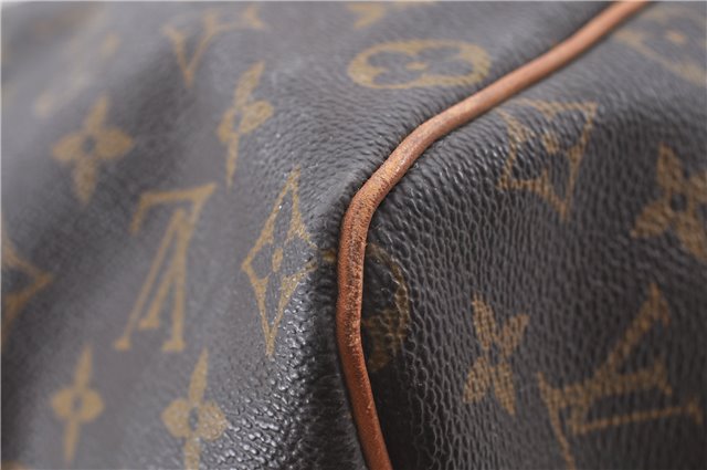 Authentic LOUIS VUITTON Monogram Keepall 55 Boston Bag M41424 LV H8069