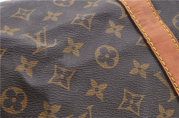 Authentic LOUIS VUITTON Monogram Keepall 55 Boston Bag M41424 LV H8069