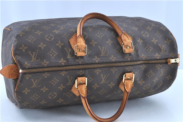 Authentic LOUIS VUITTON Monogram Speedy 40 Hand Bag M41522 LV H8072