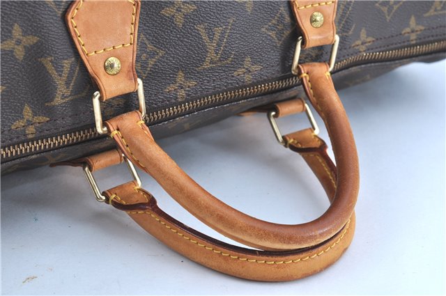 Authentic LOUIS VUITTON Monogram Speedy 40 Hand Bag M41522 LV H8072