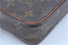 Auth LOUIS VUITTON Monogram Compiegne 23 Clutch Hand Bag M51847 Junk H8075