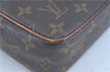 Auth LOUIS VUITTON Monogram Compiegne 23 Clutch Hand Bag M51847 Junk H8075