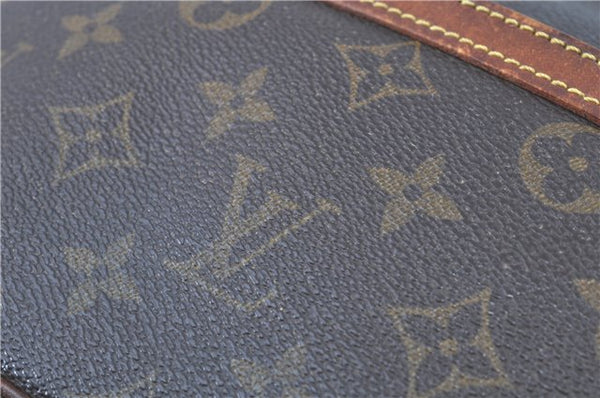 Auth LOUIS VUITTON Monogram Compiegne 23 Clutch Hand Bag M51847 Junk H8075