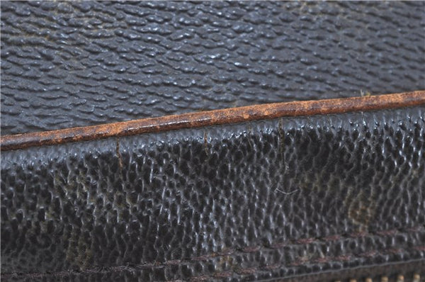 Auth LOUIS VUITTON Monogram Compiegne 23 Clutch Hand Bag M51847 Junk H8075