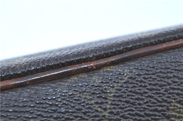 Auth LOUIS VUITTON Monogram Compiegne 23 Clutch Hand Bag M51847 Junk H8075