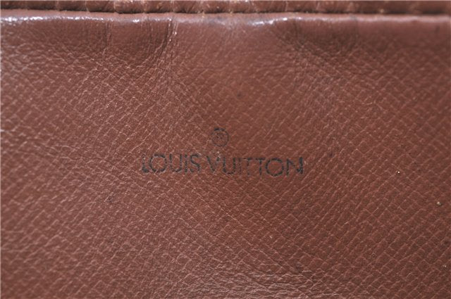 Auth LOUIS VUITTON Monogram Compiegne 23 Clutch Hand Bag M51847 Junk H8075