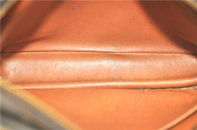 Auth LOUIS VUITTON Monogram Compiegne 23 Clutch Hand Bag M51847 Junk H8075