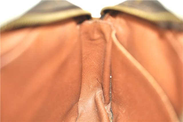 Auth LOUIS VUITTON Monogram Compiegne 23 Clutch Hand Bag M51847 Junk H8075