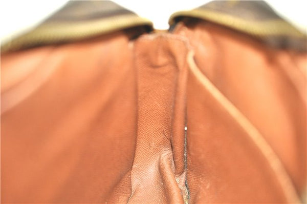 Auth LOUIS VUITTON Monogram Compiegne 23 Clutch Hand Bag M51847 Junk H8075