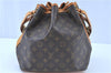 Authentic LOUIS VUITTON Monogram Petit Noe Shoulder Bag M42226 LV H8078