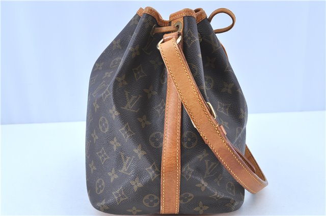 Authentic LOUIS VUITTON Monogram Petit Noe Shoulder Bag M42226 LV H8078
