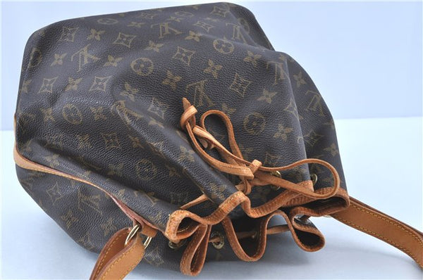 Authentic LOUIS VUITTON Monogram Petit Noe Shoulder Bag M42226 LV H8078