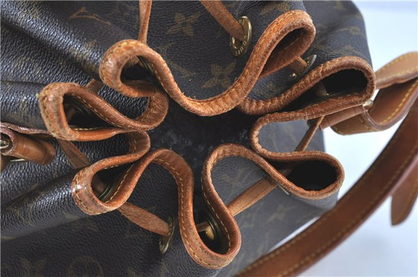 Authentic LOUIS VUITTON Monogram Petit Noe Shoulder Bag M42226 LV H8078