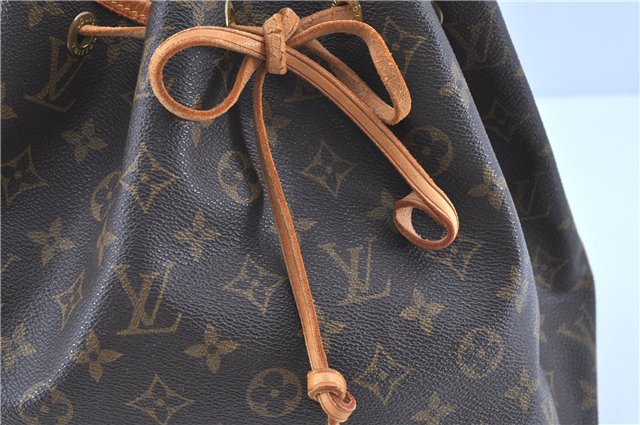 Authentic LOUIS VUITTON Monogram Petit Noe Shoulder Bag M42226 LV H8078