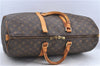 Authentic LOUIS VUITTON Monogram Keepall 50 Boston Bag M41426 LV Junk H8079