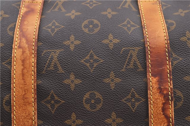 Authentic LOUIS VUITTON Monogram Keepall 50 Boston Bag M41426 LV Junk H8079