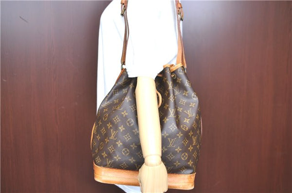 Authentic LOUIS VUITTON Monogram Noe Shoulder Bag M42224 LV H8080