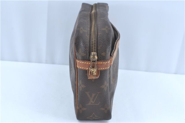 Authentic LOUIS VUITTON Monogram Compiegne 23 Clutch Hand Bag M51847 LV H8089
