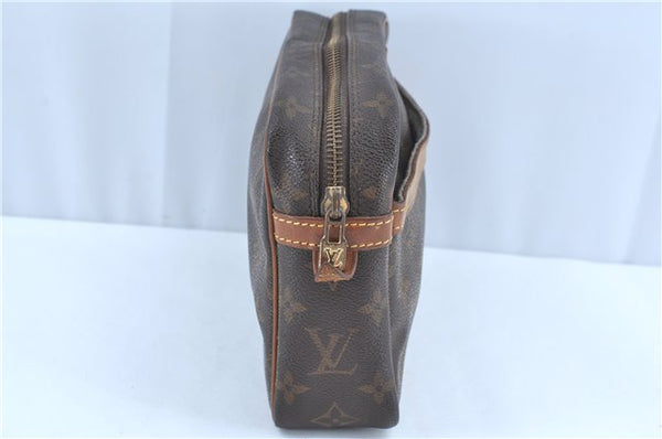 Authentic LOUIS VUITTON Monogram Compiegne 23 Clutch Hand Bag M51847 LV H8089