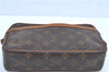 Authentic LOUIS VUITTON Monogram Compiegne 23 Clutch Hand Bag M51847 LV H8089