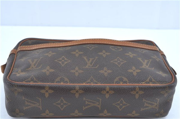 Authentic LOUIS VUITTON Monogram Compiegne 23 Clutch Hand Bag M51847 LV H8089