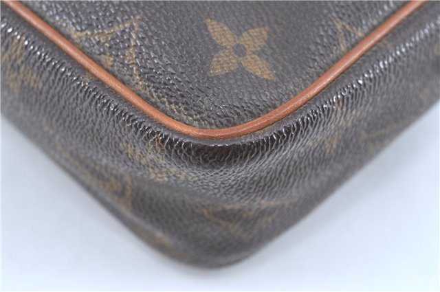Authentic LOUIS VUITTON Monogram Compiegne 23 Clutch Hand Bag M51847 LV H8089