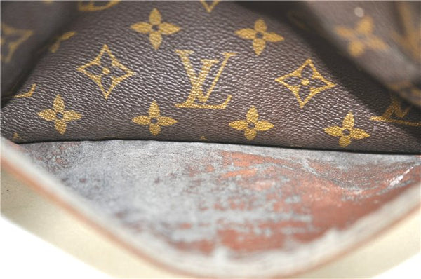 Authentic LOUIS VUITTON Monogram Compiegne 23 Clutch Hand Bag M51847 LV H8089