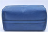 Authentic LOUIS VUITTON Epi Speedy 30 Hand Bag Blue M43005 LV H8091