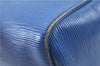 Authentic LOUIS VUITTON Epi Speedy 30 Hand Bag Blue M43005 LV H8091