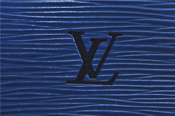 Authentic LOUIS VUITTON Epi Speedy 30 Hand Bag Blue M43005 LV H8091